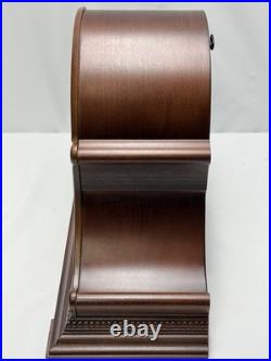 Howard Miller 630-150 Westminster Chime Mantel Clock Wood Tambour Roman N