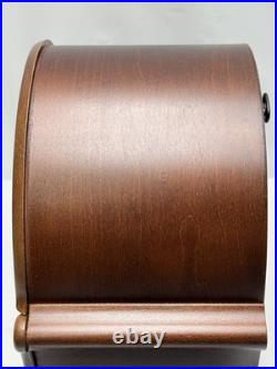 Howard Miller 630-150 Westminster Chime Mantel Clock Wood Tambour Roman N