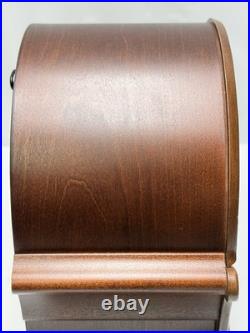 Howard Miller 630-150 Westminster Chime Mantel Clock Wood Tambour Roman N