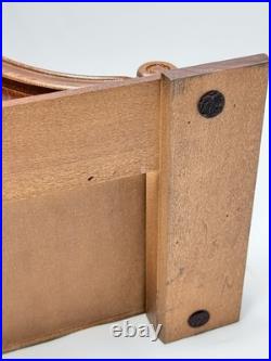Howard Miller 630-150 Westminster Chime Mantel Clock Wood Tambour Roman N