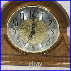Howard Miller 630-183 Oak Mantel Clock Presidential Dual Chime Working