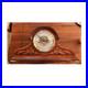 Howard Miller 630-185 Millennium Mantel Clock Mechanical Mahogany Skeleton Dial