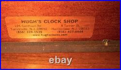 Howard Miller 630-185 Millennium Mantel Clock Mechanical Mahogany Skeleton Dial