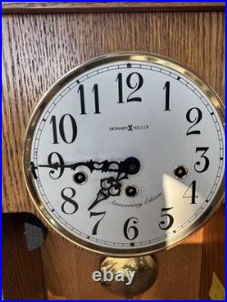 Howard Miller 69th Anniversary Oak Wall Clock 620-134Wound Westminster Chime
