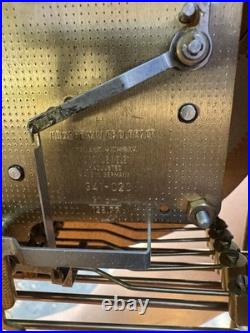 Howard Miller 69th Anniversary Oak Wall Clock 620-134Wound Westminster Chime