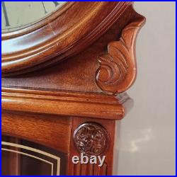 Howard Miller 77th Anniversary Wall Clock Battery Pendulum Dual Chime 625-290