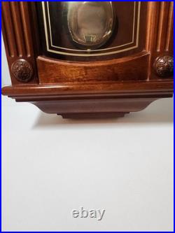 Howard Miller 77th Anniversary Wall Clock Battery Pendulum Dual Chime 625-290 Howard Miller 77th Anniversary Wall Clock Battery Pendulum Dual Chime 625-290