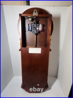 Howard Miller 77th Anniversary Wall Clock Battery Pendulum Dual Chime 625-290