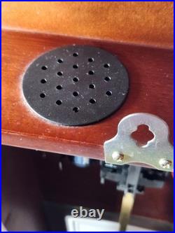 Howard Miller 77th Anniversary Wall Clock Battery Pendulum Dual Chime 625-290