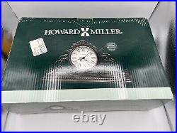 Howard Miller Adelaide Westminster Chime Quartz Mantle Clock Wrought Iron