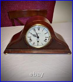 Howard Miller Ambassador Collection Hermle Movement Mantle Clock Works Beautiful