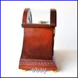 Howard Miller Barrett II Key Wound Chiming Mantel Clock Westminister Chimes