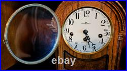 Howard Miller Barrister (613-178) Mantel Clock, Westminster Chimes and 2 Keys