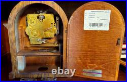 Howard Miller Barrister (613-178) Mantel Clock, Westminster Chimes and 2 Keys