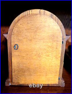 Howard Miller Barrister (613-178) Mantel Clock, Westminster Chimes and 2 Keys