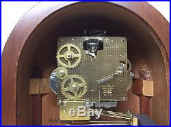 Howard Miller Barrister 613-180 Westminster Chime 340-020 Mahogany Mantel Clock