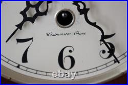 Howard Miller Barrister Mantel Clock (613-180) Westminster Chime with Key