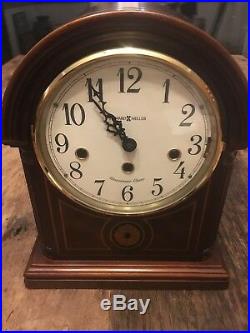 Howard Miller Barrister Mantel Clock Model 613-180 Westminster Chime $749 MSRP