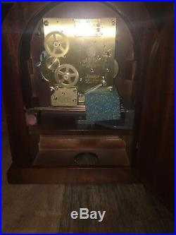 Howard Miller Barrister Mantel Clock Model 613-180 Westminster Chime $749 MSRP