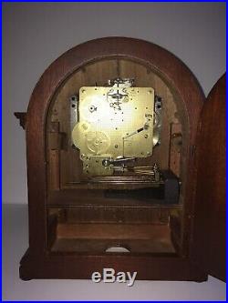 Howard Miller Barrister Mantle Clock Model 613-180 Westminster Chime W. Germany