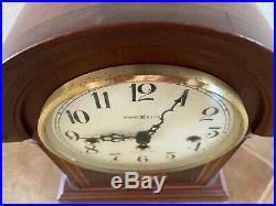 Howard Miller Barrister Model 613-180 Mantle Clock Westminster Chime with Key