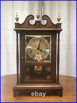 Howard Miller Barwick Pendulum Wood Mantle Clock 4993 Westminister Vintage HTF