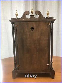 Howard Miller Barwick Pendulum Wood Mantle Clock 4993 Westminister Vintage HTF