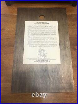 Howard Miller Barwick Pendulum Wood Mantle Clock 4993 Westminister Vintage HTF