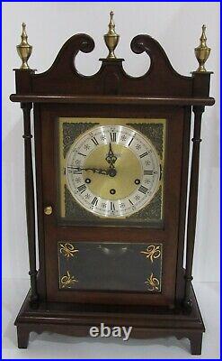 Howard Miller Barwick Pillar & Scroll Triple Chime Movement Clock 8-Day