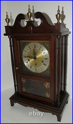 Howard Miller Barwick Pillar & Scroll Triple Chime Movement Clock 8-Day