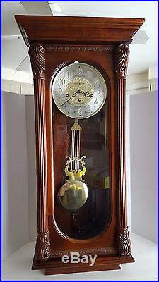 Howard Miller Cherry Wood Westminster Chime Wall Clock HM 620 350