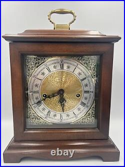 Howard Miller Chime Mantel Table Clock Frame Hermle 340-020A Two (2) Jewels