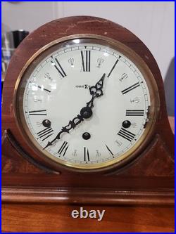 Howard Miller Chime Mantle Clock 1050-020 AS-IS