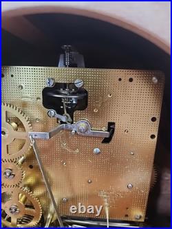 Howard Miller Chime Mantle Clock 1050-020 AS-IS