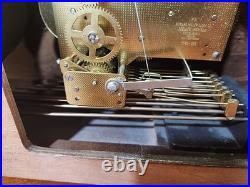 Howard Miller Chime Mantle Clock 1050-020 AS-IS