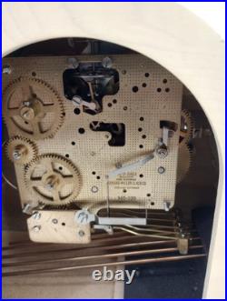 Howard Miller Chime Mantle Clock Model 612-619 Beautiful Working Example Read