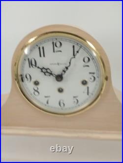 Howard Miller Chime Mantle Clock Model 612-619 Beautiful Working Example Read