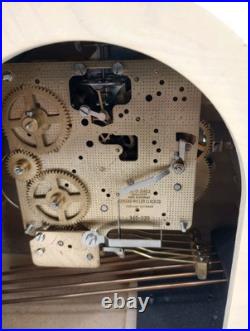 Howard Miller Chime Mantle Clock Model 612-619 Beautiful Working Example Read