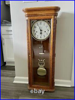 Howard Miller Chime Regulator Wall Clock. 620-166