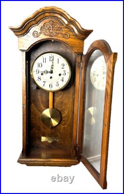 Howard Miller Clock 613-100 Westminster Chime 60th Anniversary Fully Serviced