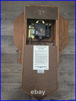 Howard Miller Clock Wall Mount Westminster Chime 612-477 Vintage