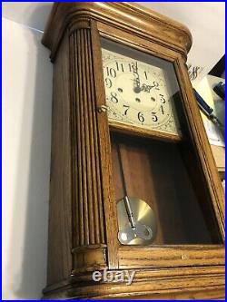 Howard Miller Clock Westminster Mantel Chime 613-108 Sandringham With Key Works