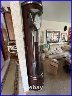 Howard Miller Cosmopolitan Pendulum Westminster Chime Grandfather Clock