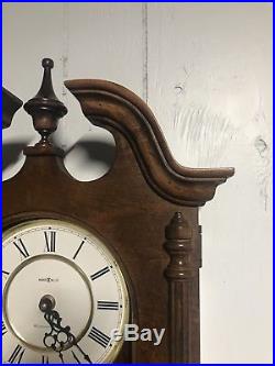 Howard Miller Danwood Wall Clock 612-697 Westminster Chime Cherry