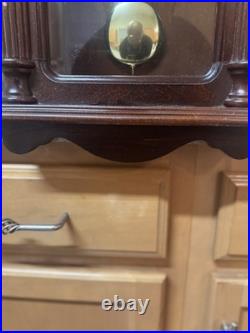 Howard Miller David Westminster Chime Wall Clock 620-234 Excellent Working