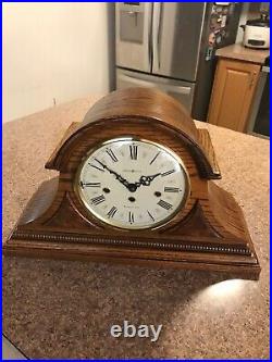 Howard Miller Deluxe Chiming Key Wound Mantel Clock