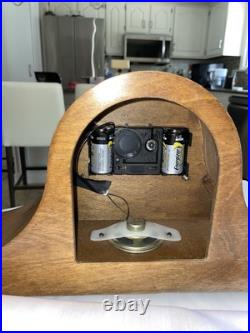 Howard Miller Dual Chime Mantel Clock 630-108 Battery Operated