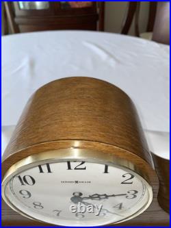 Howard Miller Dual Chime Mantel Clock 630-108 Battery Operated
