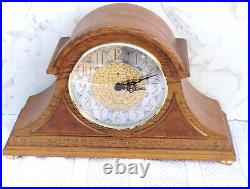 Howard Miller Falstone 630-183 Oak Mantel Clock Presidential Dual Chime