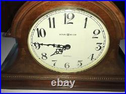 Howard Miller Fleetwood Quartz Mantel Clock 630-122 Cherry Finish
